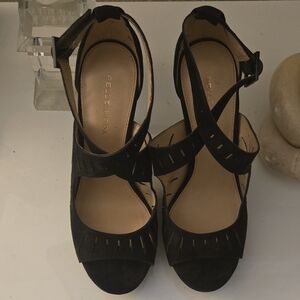 Pelle Moda Black Women's Sandals